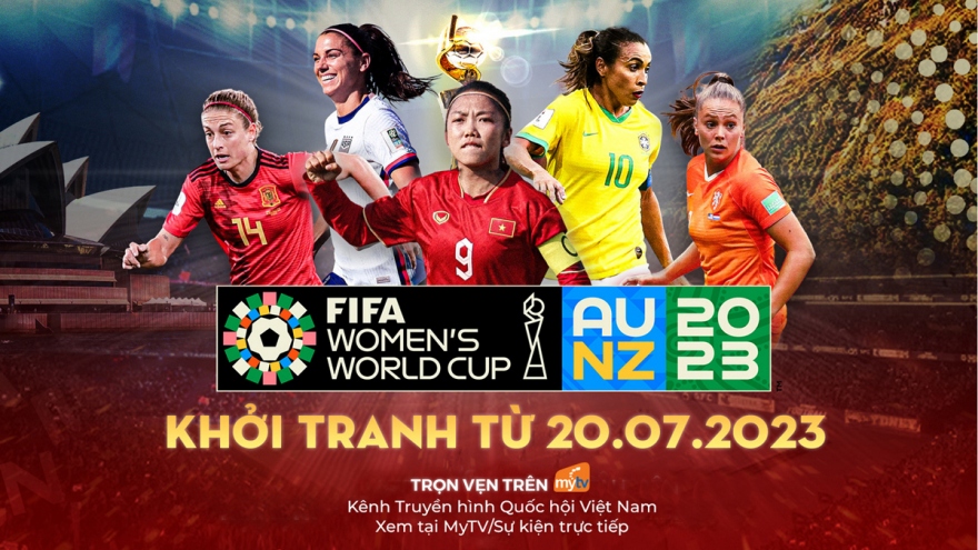 Xem trực tiếp và trọn vẹn FIFA World Cup nữ 2023 trên Truyền hình MyTV